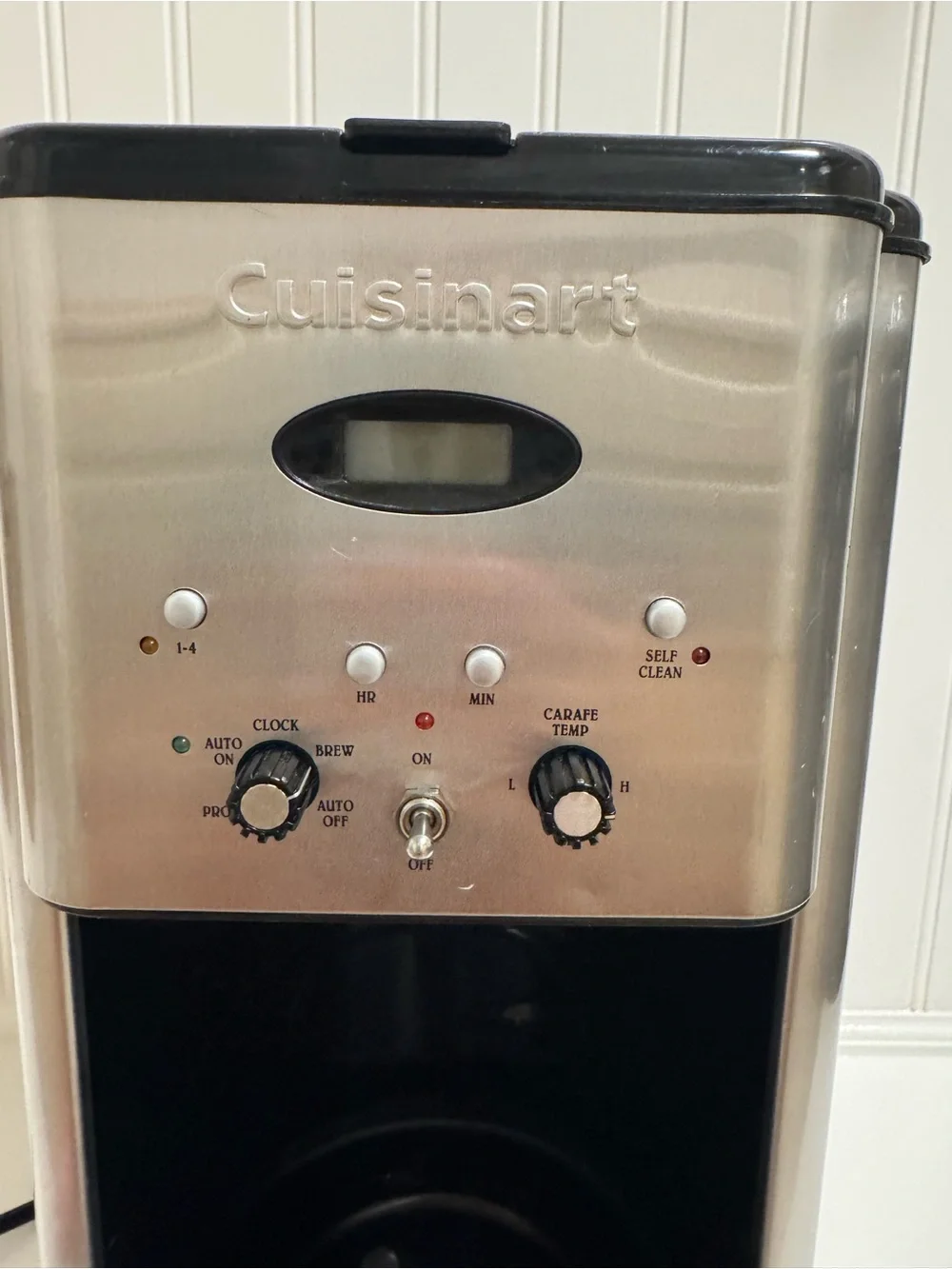 Cuisinart Stainless Steel and Black Single-Serve Coffee Brewer